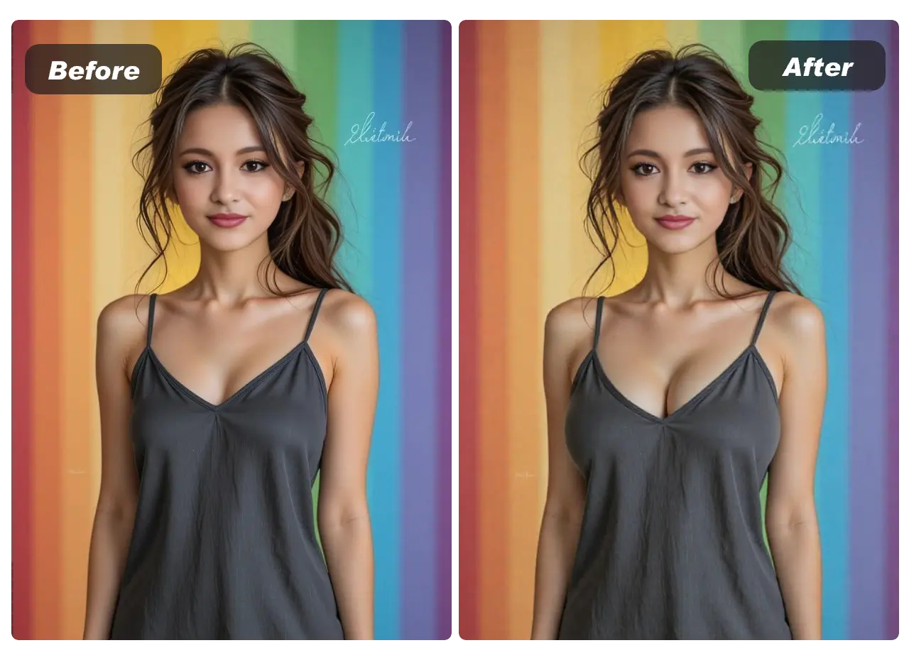 Step 1 - Upload photo to AI body editor